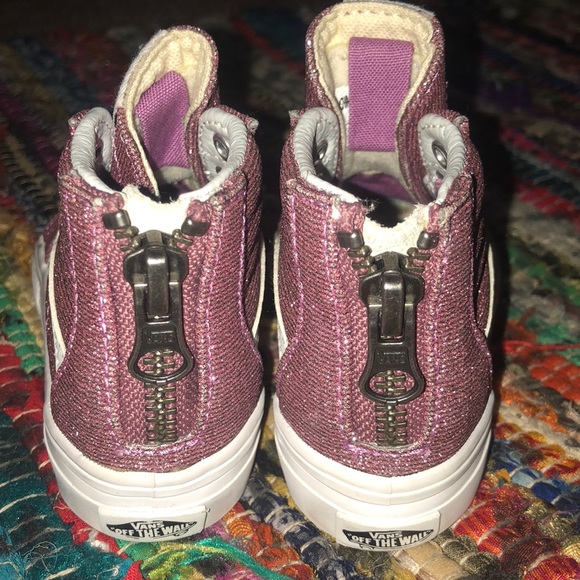 pink sparkly vans - Picture 2 of 4